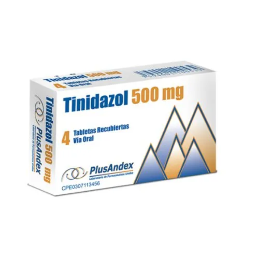TINIDAZOL 500MG TAB X 4 (PLUSANDEX)